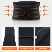 Men&Women Fitness Training Lumbar Support Belt, Made Of Rubber & Polyester, For Running Outdoor Sports Waist Protection - Multicolor - View 6
