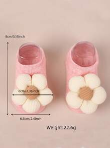 4 pares de calcetines con estampado floral antideslizantes para niños/niños pequeños, calcetines tipo barco respirables y lindos para uso en interiores/exteriores, aptos para primavera, verano, otoño e invierno