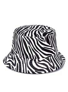 1pc Outdoor Beer Print Double-Sided Outdoor Party, Travel, Beach Sun Hat