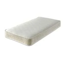 eXtreme Comfort Double-Sided Open Coil Spring Mattress - 17cm Deep, Durable Gold Damask Cover, Easy-Clean - Gold - View 1