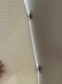 6Pairs Magnetic Curtain Closure, Curtain Weights Magnets Clips With Tack, Drapery Magnetic Holder Buckle, Keep Curtain Or Shower Curtain Closed To The Wall, Prevent Being Blown Away By The Wind