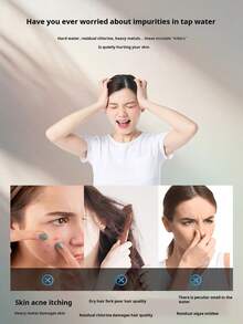 1个薰衣草香氛淋浴过滤器，淋浴喷头预过滤器，除氯软水器淋浴喷头过滤器，适用于90%的淋浴喷头和水龙头，安装简便，便于携带旅行 - 彩色 - 查看 6