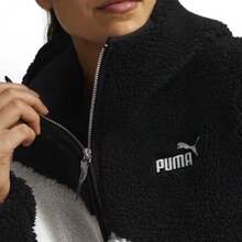 女士 PUMA POWER 人造毛皮夹克 67834901 - 黑色 - 查看 5