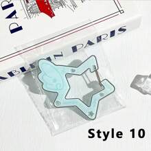 14 Styles Acrylic Mountaineering Buckle Creative Keychain Accessories Pendant Diy Bag Pendant Storage Pendant Mobile Phone Case Pendant Doll Pendant Buckle