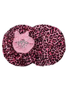 1pc Women Solid Bowknot Decor Satin Casual Hair Bonnet For Daily Life Silk Bonnet Satin Bonnet