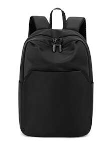 Mochila minimalista masculina, casual e pequena, adequada para escola, universidade, viagens, deslocamento diário, laptop, férias, Natal, Ação de Graças, atividades ao ar livre