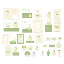 Gift Packaging Materials, Card Header, Card Back, Folding Page, Sticker, Gift Packaging Cards School Supplies,Back To School - one-size - View 16