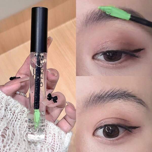 SHAQINUO Brow Shaping Gel, Eyebrow Setting Gel, Nourishing Brow Gel, Creates Natural 3D Bold Brows, Makeup Fixing, Waterproof & Sweat-Resistant