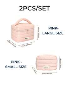 1 szt. Duża pojemność kosmetyczki, przenośna kosmetyczka, duża pojemność podróżna kosmetyczka organizer, czarna kosmetyczka dla kobiet dla dziewcząt podróżujących z uchwytem i przegrodą, wodoodporna kosmetyczka podróżna organizer na akcesoria, szampon, pełnowymiarowy pojemnik, kosmetyki, boho vibes, na wakacje na plaży, kolekcja łazienkowa, kolekcja sypialniana, duża pojemność