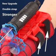 Schleuder Handschuhe, Super Held Web Shooter Kinder, Dual Bildungsspielzeug, Spinnen Handgelenk Spielzeug Kostüm Cosplay Requisiten Geschenk