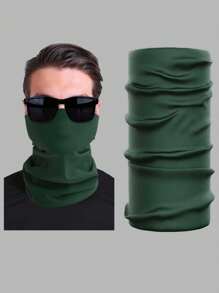 Airkeet Solid Color Ice Silk Multifunctional Headscarf Is Suitable For Summer Outdoor Sports, Cool And High Elasticity Headscarf.