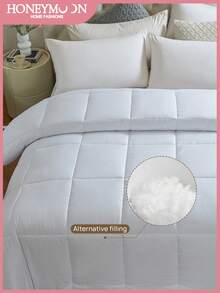 1pc Comforter Duvet Insert - Quilted Comforters, All Season Duvet, Down Alternative Bedding Comforter