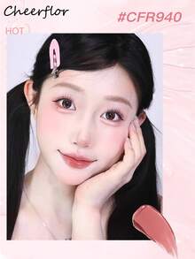CHEERFLOR 镜面水润唇彩、玻璃唇彩、水润轻盈、布丁果冻质地、钻石丰唇彩、液体唇膏、 - CFR940 - 查看 5