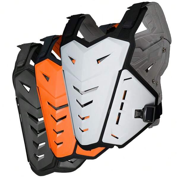 1Pc Motorcycle Armor Chest And Back Protective Protector Motocross Bike Armor Racing Bike Armor Knee And Elbow Accessories Motorbike Cycling Armour Against Falls Rider's Gift