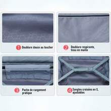 欧洲品牌，法式设计，20+28+32英寸三件套行李箱，四轮万向轮行李箱，容量可扩展，静音轮，安全锁，防水耐磨。1年质保，旅行必备，节日必备，优雅风格，舒适和谐的家庭旅行，高档礼品。春夏季亮丽色彩，男女通用设计，适用于廉价航空公司，可手提登机。