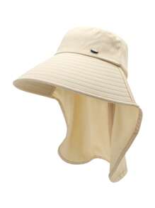 1 Versatile Hat With Wide Brim, Good Breathability, Protects Neck, Covers Face, Sun-Shading & UV Protection, Sweet & Fashionable, Suitable For Outing, Travel, Outdoor Activities, Cycling, Hiking