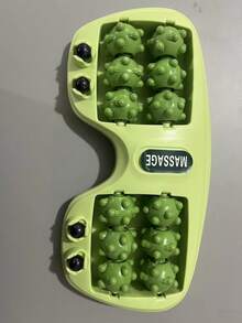 双滚轮足部按摩器，带 4 个按摩滚轮 - 针灸放松，缓解疼痛和足底按摩，健康配件 - 彩色 - 查看 15