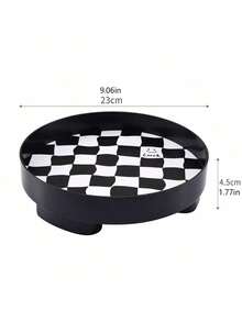 1 bandeja de decoração simples e elegante, porta-chaves de entrada, vaso, penteadeira, organizador de perfumes e cosméticos