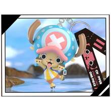 TOEI ANIMATION 1PC One Piece Officially Licensed Tide Play Style One Piece Characters Fishman Island Keychain Blind Box Fun Collection Decorative Life Fan Must-Have PVC Material Daily Decoration Holiday Essential Gift - HZW-ySK - View 5