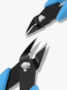 专业不锈钢美甲水钻卸除钳，修甲钳 - 金属斜口钳，钢丝钳，卸甲剪，链剪，轻松拆卸宝石和珠宝，指甲钳，美甲钻头卸除器，美甲工具，美甲用品