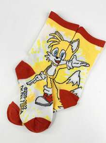 Personalized Cartoon Sound Boy Children's Mid-Tube Socks, Sports Socks For Boys And Girls, Comfortable And Beautiful, Socks For Outside