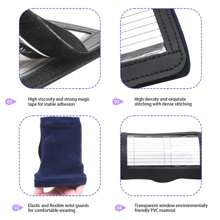 1pc Rugby Tactical-Wrist Brace Waterproof High Resilient Wrist Brace With Playbook For Football And Rugby