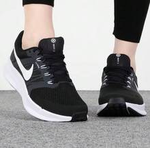 Nike 女鞋RUN SWIFT 3運動鞋緩震休閒透氣跑步鞋子 - 黑色 - 查看 8