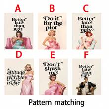 1PC Girl Room Decor, Wall Art, Bedroom Decor, Funny Wall Art, Retro Vintage Posters, Wall Decor Posters, Wall Canvas Decor, Ideal Gifts For Hallway Bedrooms And Living Rooms Birthday Graduation