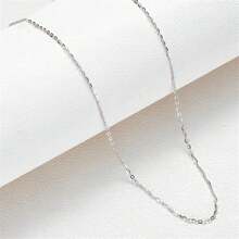 Elegante collar de plata de ley 925 para mujer, diseño simple y elegante, regalo perfecto para looks casuales y ocasiones especiales, joyería de cadena a la clavícula para todas las temporadas, estilo sexy y lindo, de moda