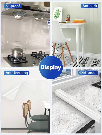 Roll Electrostatic Film, Transparent Does Not Damage The Wall, Waterproof Moisture Proof, Adsorption Wallpaper, Protection Protecting Walls, Kitchen Splash Festival ation Stickers Birthday Graduation view 9