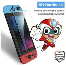 3PCS- High-Definition Glass Screen Protector Suitable ForNintendo Switch 2 (2025) - High-Definition Scratch Protection, Transparent Display Protector, Glossy Surface, Durable Game Screen Protector, Tempered Glass Protector, Switch Screen Protector