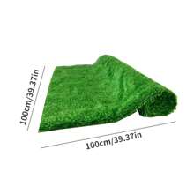 Pelouse artificielle multi-usages, fausse herbe DIY, tapis de mousse de simulation de jardins, décorations intérieures/extérieures de jardin, pelouse artificielle pour terrain de jeux, tapis carré d'herbe esthétique, moquette de pelouse artificielle épaisse pour la décoration intérieure, tapis d'herbe verte micro-paysage, tapis d'herbe artificielle d'intérieur