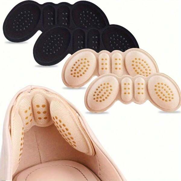 1 Pair Of Shoe Stickers, Shoe Size Adjustment Artifact, Half-Size Insole, Women's Heel Pad, Non-Slip Heel Sticker