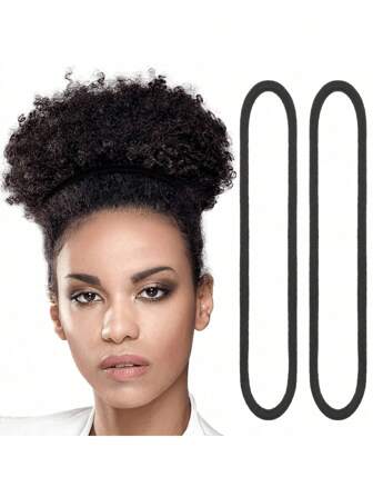 10pcs Black Simple Elastic Extra Long Hair Tie For Long Thick Curly Hair Elastic Ponytail Fixer Women Women Metal-Free Long Hair Tie Hair Accessories Casual,Gold Head Piece Hair Ties Ponytail Holders Hair Elastics Hair Rubber Bands Scrunchies Hair Rope, Hair Bobbles