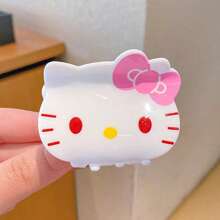Sanrio Cute Cartoon Animal Paw Hairclips, Sanrio Characters Hair Clips, Summer Holiday Beach Decorative Hair Accessories Beauty Claw Clips Cute Hair Claw