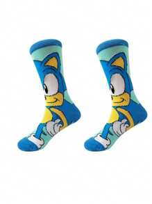 Personalized Cartoon Sound Boy Children's Mid-Tube Socks, Sports Socks For Boys And Girls, Comfortable And Beautiful, Socks For Outside
