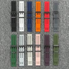 Correa de silicona compatible con SUUNTO VERTICAL/Ocean/5 9 PEAK PRO/DLC/RACE y GT5 GT4 46mm GT3 SE GT 2 Pro, brazalete de repuesto - 22mm - Ver 7