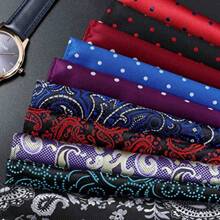Jeatonge Pocket Squares For Men 20 Pack Mens Pocket Squares Handkerchiefs Set Assorted Colors With Box
