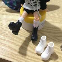 OB11 娃娃鞋，P10 娃娃鞋替代品，YMY 娃娃屋，BJD 娃娃 GSC 粘土靴，塑料鞋，Molly 鞋 - 彩色 - 查看 7