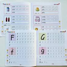 2 Books/Set English Tracing Books - ABC Writing Practice Workbooks - Handwriting Exercises - Learn To Write Alphabe - White - View 4