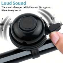 Classic Bicycle Bell, Aluminum Bicycle Bell, Loud And Clear Sound Quality Bicycle Bell, Mountain Bike Accessory, Suitable For Adults
