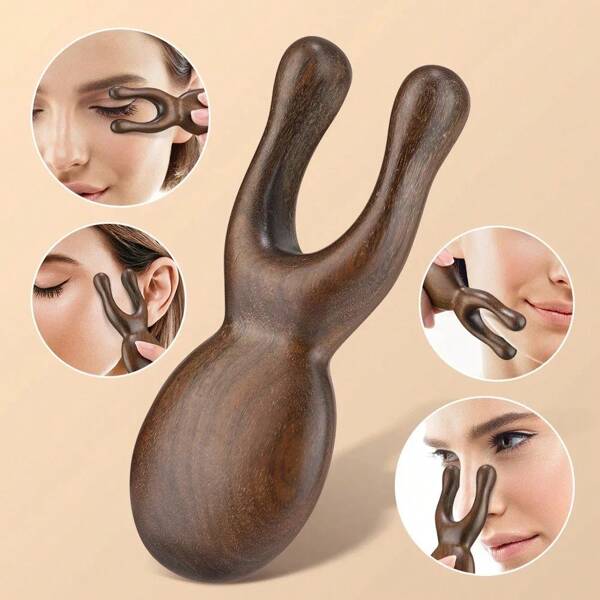 Nose And Eyes Face Massager Manual Gua Sha Tool, Multifunctional Handheld Massage Tools Beauty Tools, Nose Massager Gift For Women Men Mom