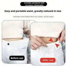 4/8/12件女士防滑围巾夹、发夹、U型围巾夹、裤腰夹 - 束腰带 - 彩色 - 查看 4