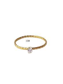 1PC Sparkling Premium Sense, Small Luxury, Mini Diamond Gold Ring, Diamond Ring, Women's Sky Star Ring, Temperament Jewelry