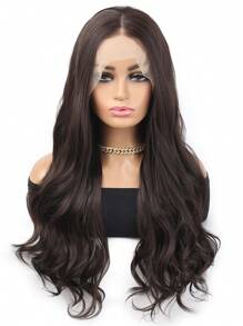 613 Blonde 13x4 Lace Front Wigs Body Wave Synthetic Hair Wig Long Beach Water Wave Hair Wig Honey Blonde Brown Silver Hair 26Inch 180% HD Lace Glueless Wig Women Daily Use