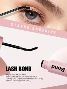 Asiteo 1支5毫升+5毫升防水睫毛胶，双头睫毛胶，加固假睫毛，打造完美妆容 - 彩色 - 查看 6