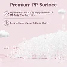 Large 44x35 Inches Magnetic Wall Decal For Kids – Upgraded Strong Adhesive, Thickened Iron Layer, Self-Adhesive Magnetic Chalkboard For Wall, Wallpaper For Home Decor & Kids Playroom, Pink - 1_ - View 2