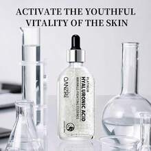 1 Bottle Platinum Hyaluronic Acid/Cherry Blossom Anti-Wrinkle Essence, Deeply Hydrating, Brightening, Reduces Moisture Loss And Dullness, 30ml - Clear - View 3