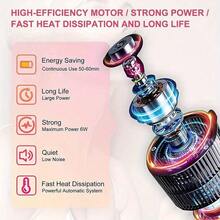 Airbrush Kit With Compressor - 48PSI High-Pressure, Non-Clogging Air Brush Set Cordless Rechargeable With 0.25mm Nozzle And Cleaning Brush For Nail Art, Makeup, Painting, And Cake Decorating - 黑色噴槍 - 查看 4