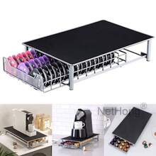 NetHong Coffee Machine Stand & Capsule Pod Holder Storage Drawer Nes Presso, Do Lce Gusto - Multicolor - View 4